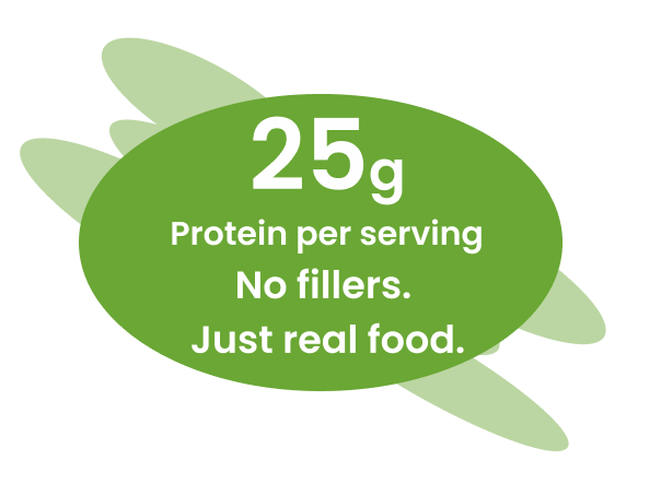 icono de proteina 25g de proteina